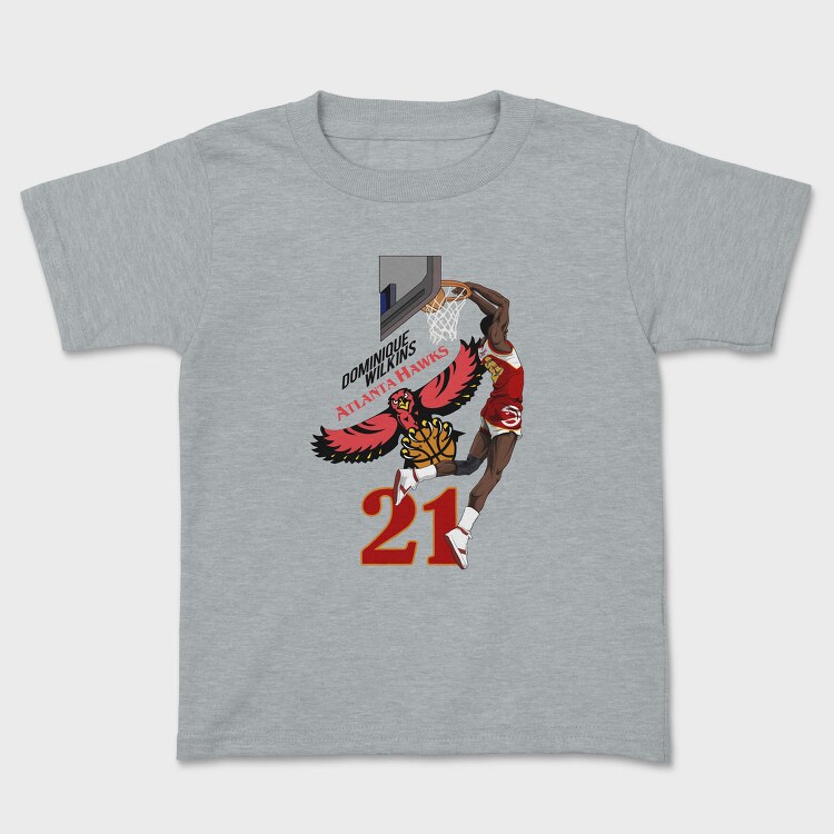 DOMINIQUE WILKINS Dunk1, Tricou Copii