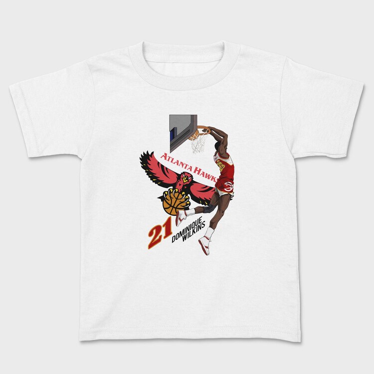DOMINIQUE WILKINS Dunk2, Tricou Copii