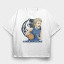 DIRK NOWITZKI Art, Tricou Oversize Barbati (Unisex)