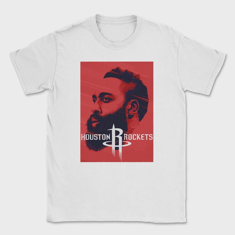 HARDEN Houston, Tricou Barbati (Unisex)