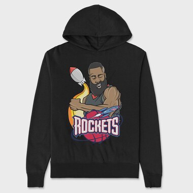 HARDEN The Rocket Man, Hanorac Oversize Barbati (Unisex)