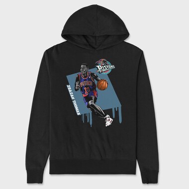ISAIAH THOMAS Art1, Hanorac Oversize Barbati (Unisex)
