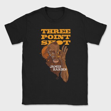 HARDEN 3 POINT SHOT, Tricou Barbati (Unisex)