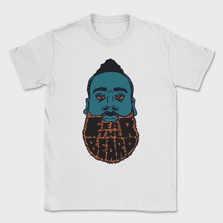 FEAR THE BEARD, Tricou Barbati (Unisex)