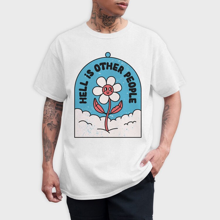 Hell Is Other People, Tricou Barbati (Unisex)
