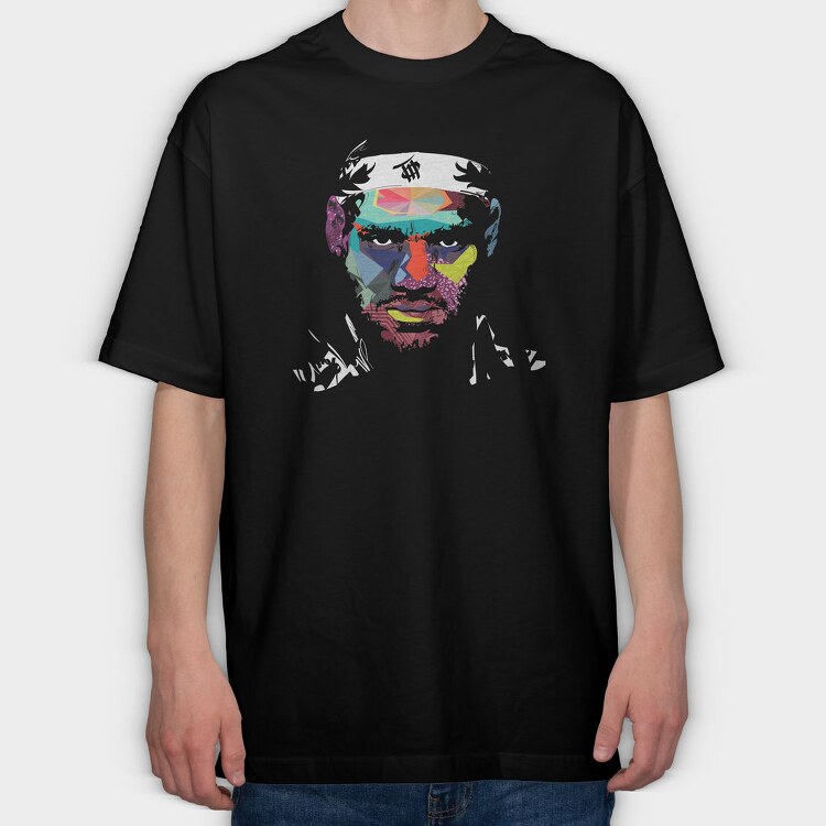 LEBRON Art1, Tricou Oversize Barbati (Unisex)