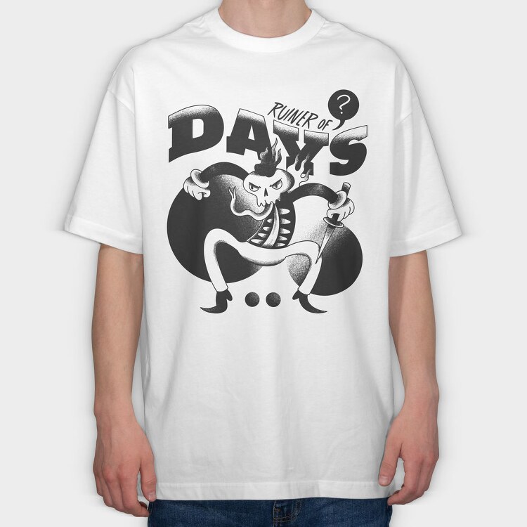 Retro Villains 03, Tricou Oversize Barbati (Unisex)