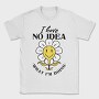 Confused Flower Quote Nc, Tricou Barbati (Unisex)