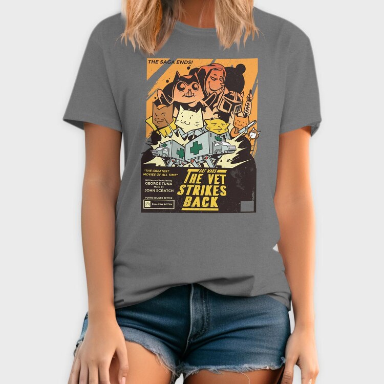 Cat Wars, Tricou Barbati (Unisex)