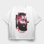 J HARDEN ART1, Tricou Oversize Barbati (Unisex)