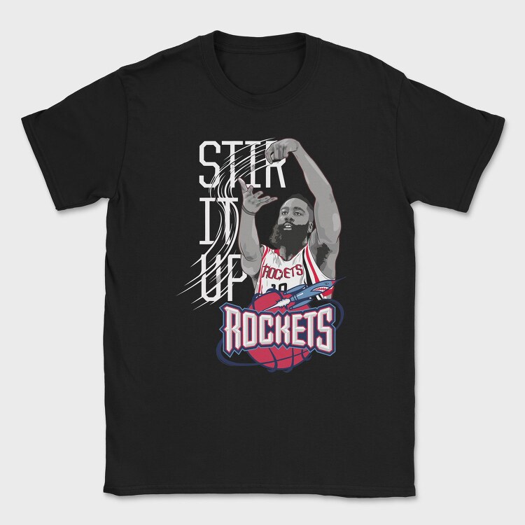 J HARDEN ART2, Tricou Barbati (Unisex)