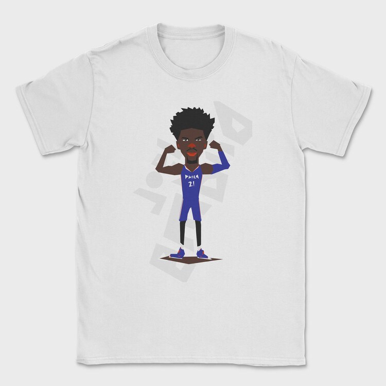 JOEL EMBID Art1, Tricou Barbati (Unisex)