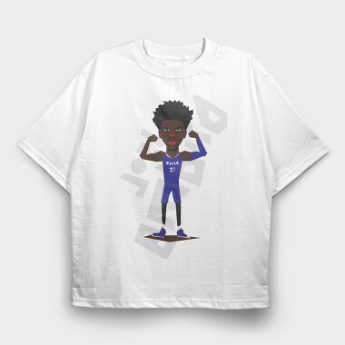 JOEL EMBID Art1, Tricou Oversize Barbati (Unisex)