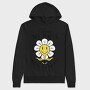Confused Flower Quote Nc, Hanorac Oversize Barbati (Unisex)