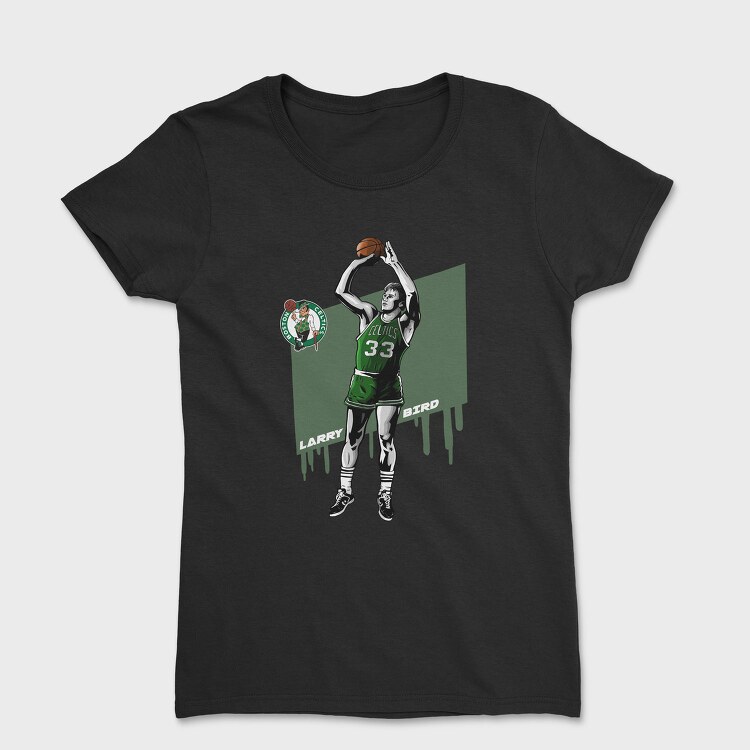 LARRY BIRD Art1, Tricou Femei