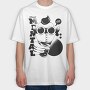 Retro Villains 08, Tricou Oversize Barbati (Unisex)