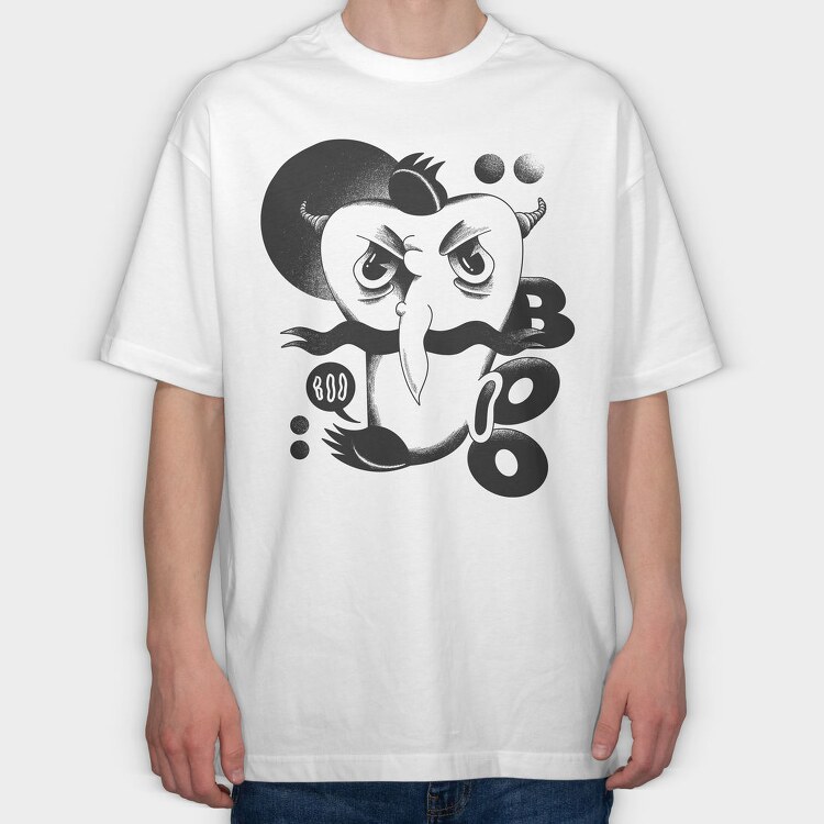 Retro Villains 02, Tricou Oversize Barbati (Unisex)