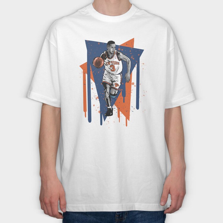 JOHN STARKS, Tricou Oversize Barbati (Unisex)