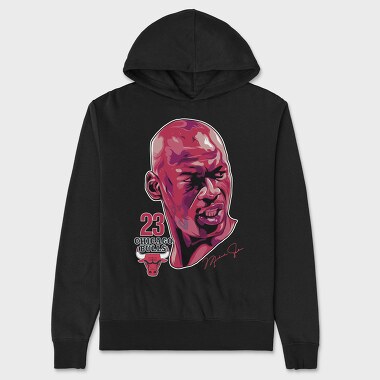 JORDAN Bust Art, Hanorac Oversize Barbati (Unisex)