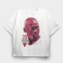 JORDAN Bust Art, Tricou Oversize Barbati (Unisex)