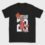 JORDAN Cartoon Art, Tricou Barbati (Unisex)