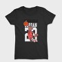 JORDAN Cartoon Art, Tricou Femei