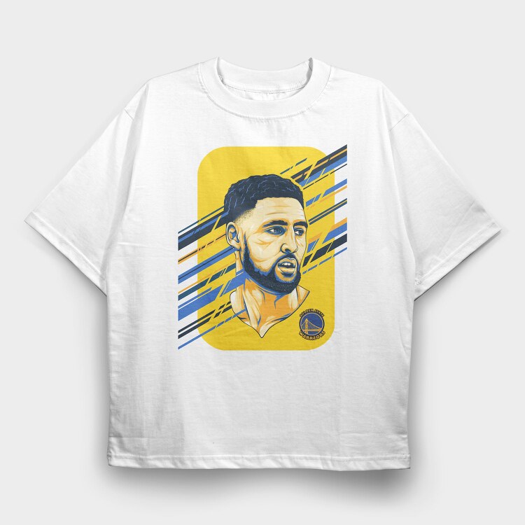 K THOMPSON Art1, Tricou Oversize Barbati (Unisex)