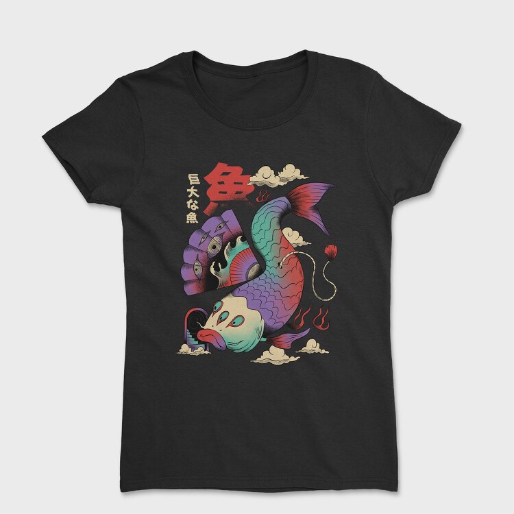 Psychedelic Japanese 04, Tricou Femei