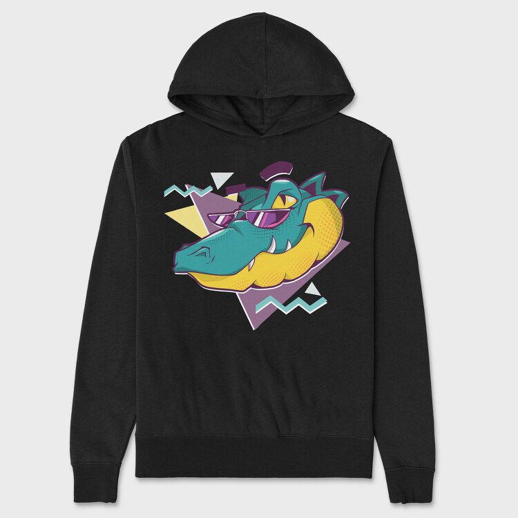 Cool Alligator, Hanorac Oversize Barbati (Unisex)