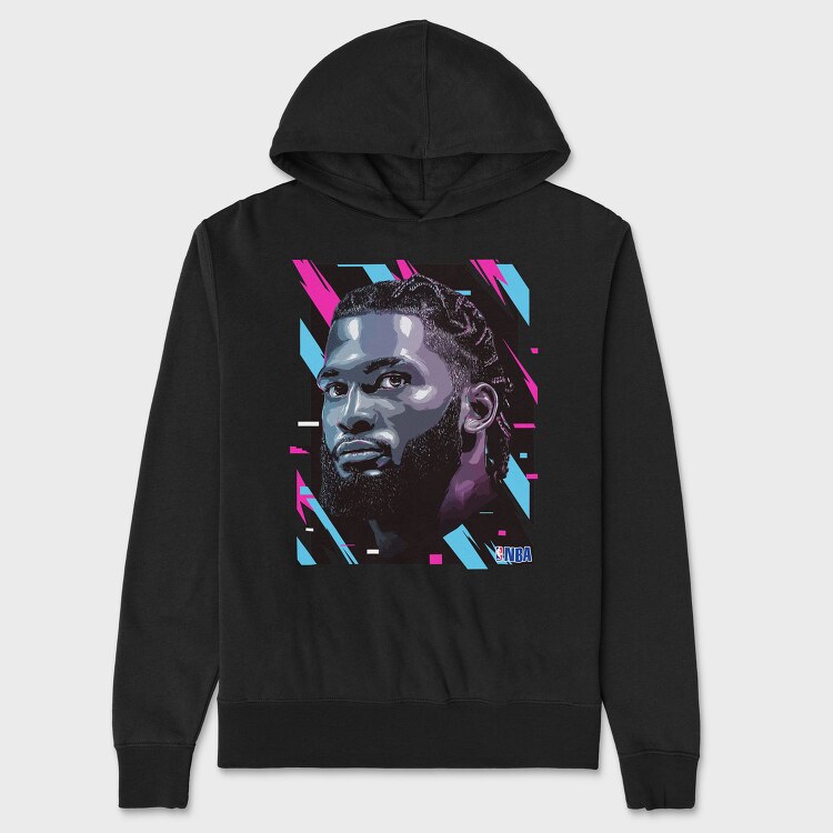 NBA Art2, Hanorac Oversize Barbati (Unisex)