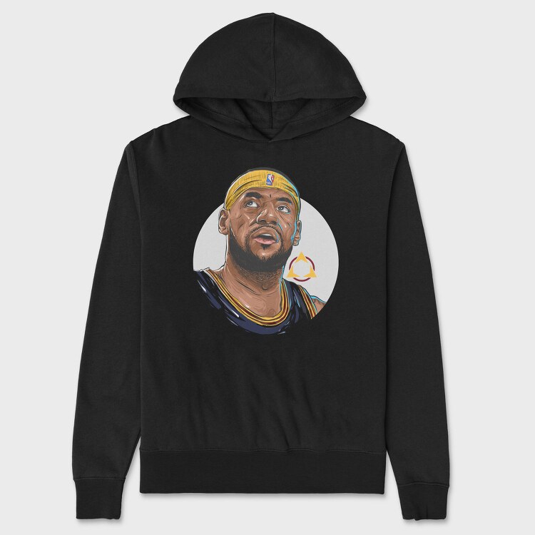 THE KING LJ, Hanorac Oversize Barbati (Unisex)