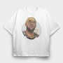THE KING LJ, Tricou Oversize Barbati (Unisex)