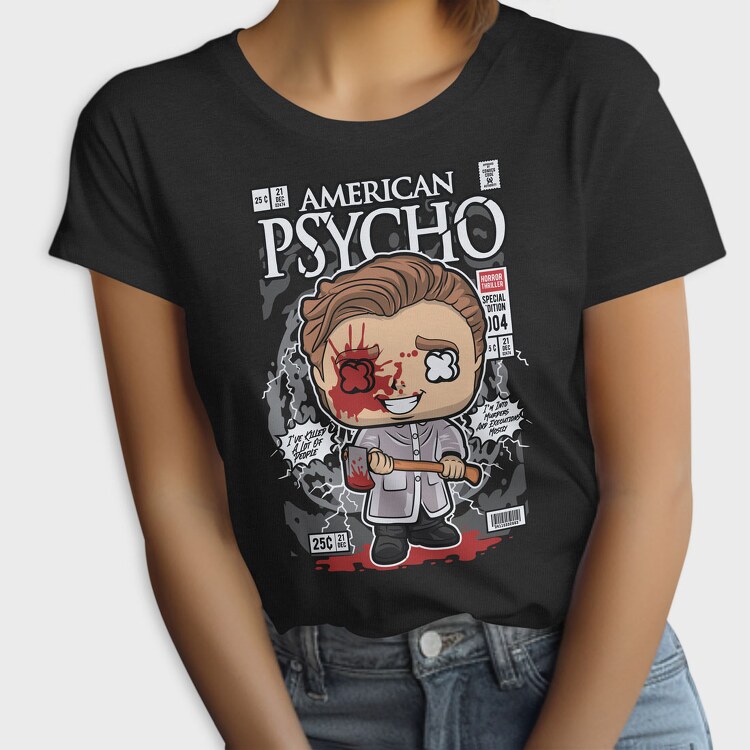 American Psycho Patrick Bateman, Tricou Femei