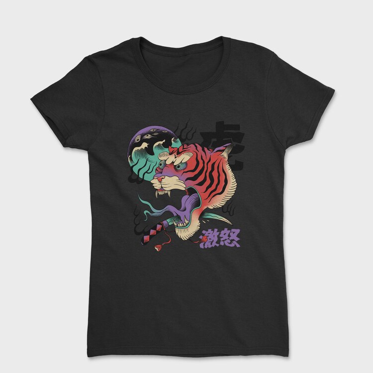 Psychedelic Japanese 03, Tricou Femei
