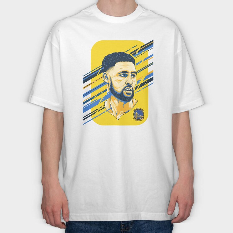 K THOMPSON Art1, Tricou Oversize Barbati (Unisex)