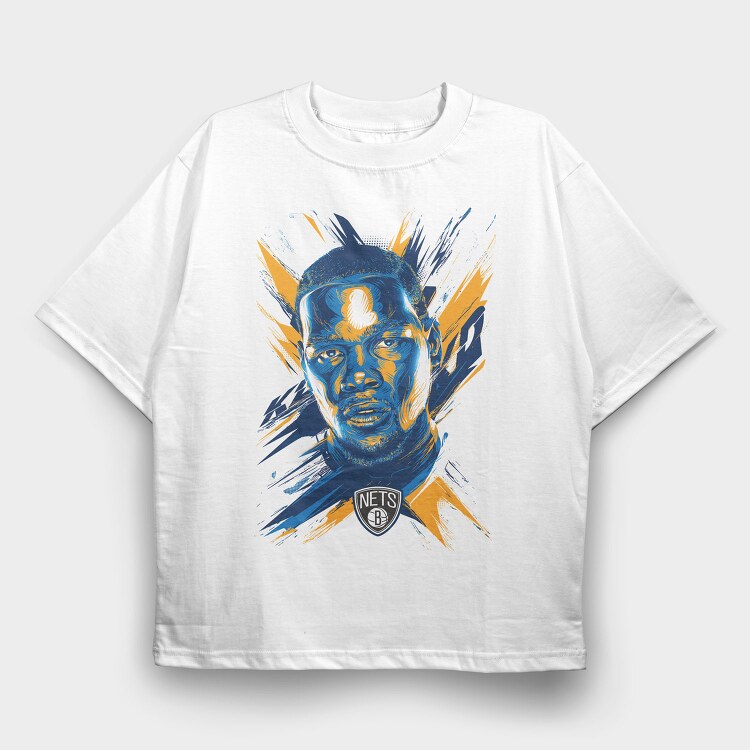 KD, Tricou Oversize Barbati (Unisex)