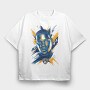 KD, Tricou Oversize Barbati (Unisex)