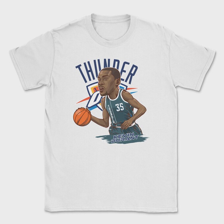 KEVIN DURANT Art1, Tricou Barbati (Unisex)
