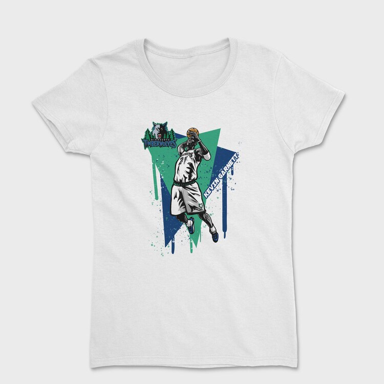 KEVIN GARNETT Art1, Tricou Femei