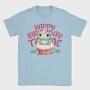 Cute Frog On Cupcake Birthday Mug, Tricou Barbati (Unisex)