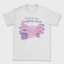 Axolotl Sleeping Shirt, Tricou Barbati (Unisex)