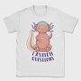 Axolotl With Headphones, Tricou Barbati (Unisex)