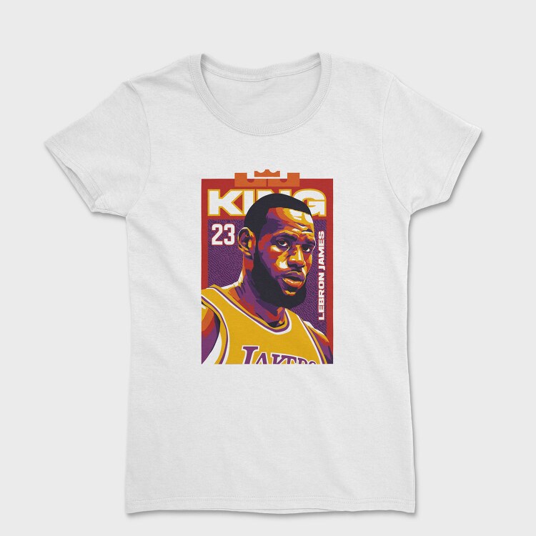 KING JAMES 3, Tricou Femei