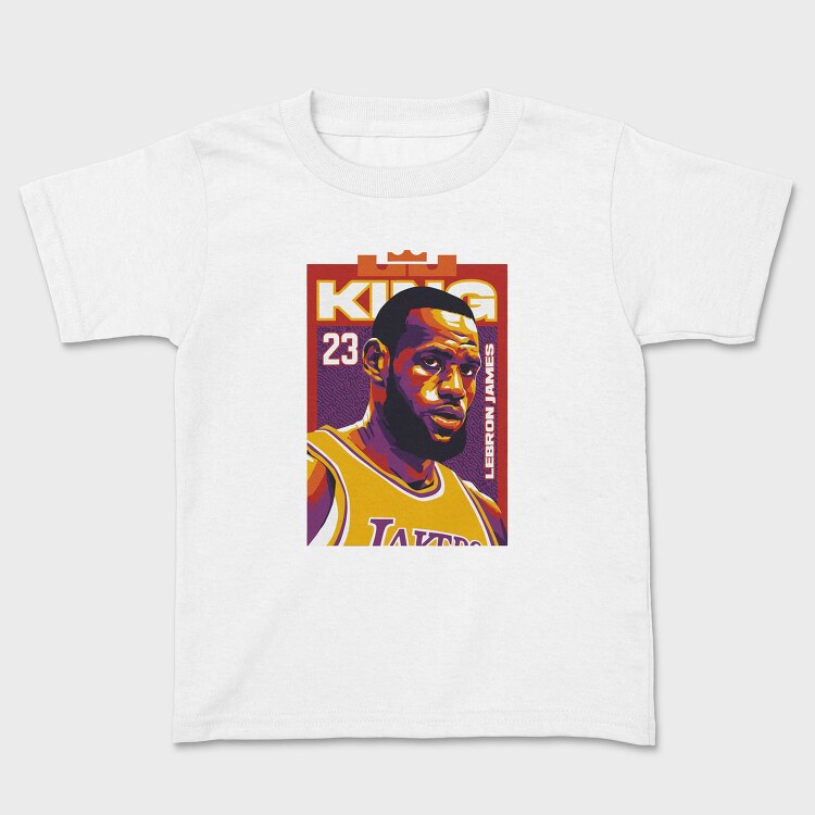 KING JAMES 3, Tricou Copii