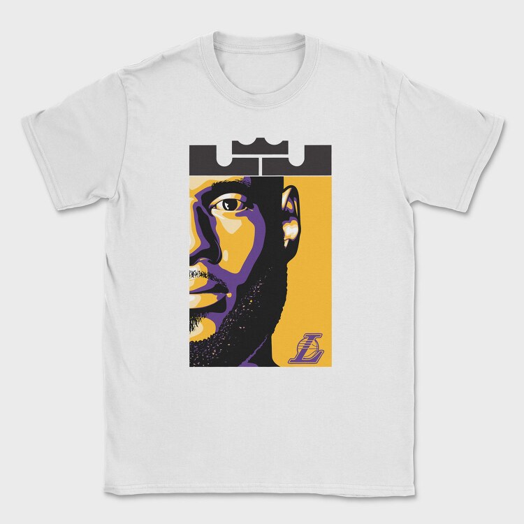 KING JAMES 4, Tricou Barbati (Unisex)