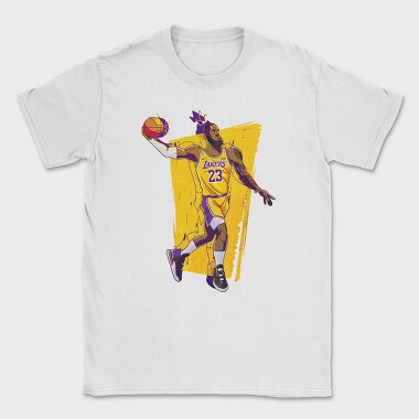 KING JAMES Art1, Tricou Barbati (Unisex)