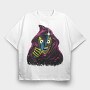 Skull Knife, Tricou Oversize Barbati (Unisex)