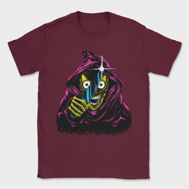 Skull Knife, Tricou Barbati (Unisex)
