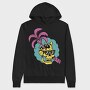 Skull Cracking, Hanorac Oversize Barbati (Unisex)