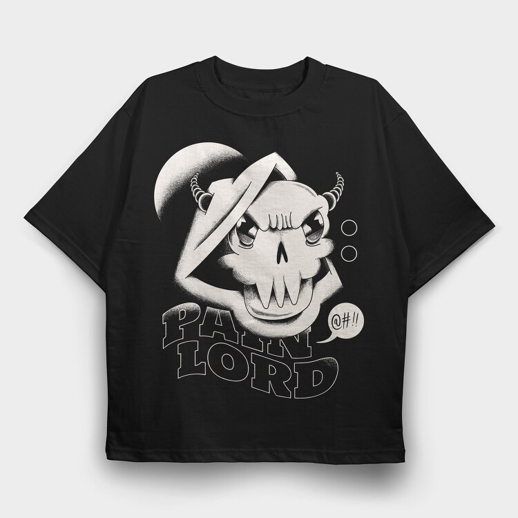 Retro Villains 09, Tricou Oversize Barbati (Unisex)